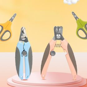 Dog Nail Clipper Dog Nail Trimmers; Dog Nail File with Safety Guard; Sharp Stainless Steel; Professional Pet Nail Clippers for Small to Large Dog (Color: Large Blue, No: 92709/92750)